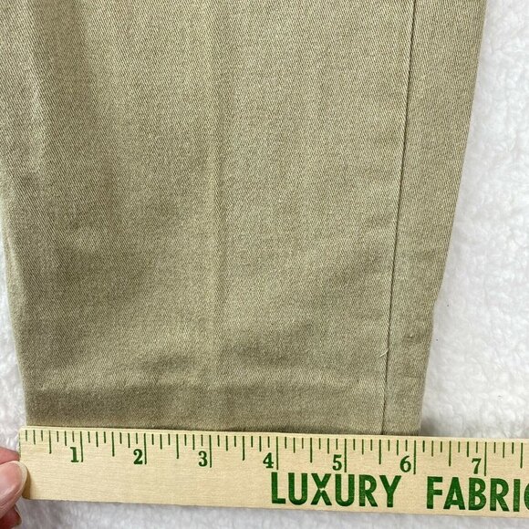 One 5 One 151 Jeans Womens Khaki Pants Studded Side‎ Flap Pockets 32x29 Skinny - Picture 7 of 12